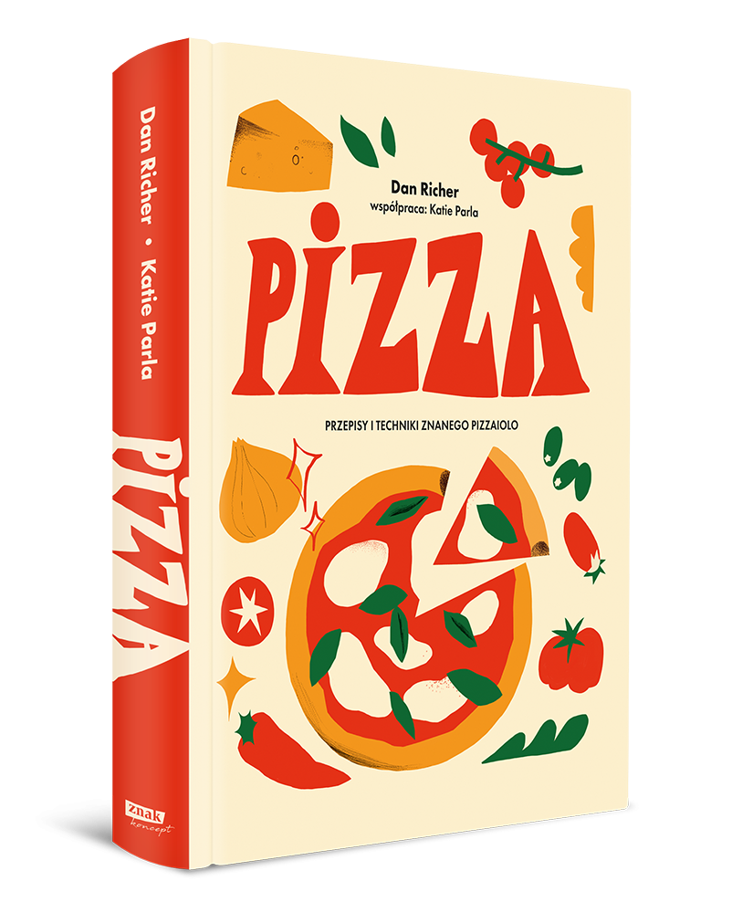 „Pizza”, Dan Richer, Katie Parla, Wydawnictwo Znak Koncept