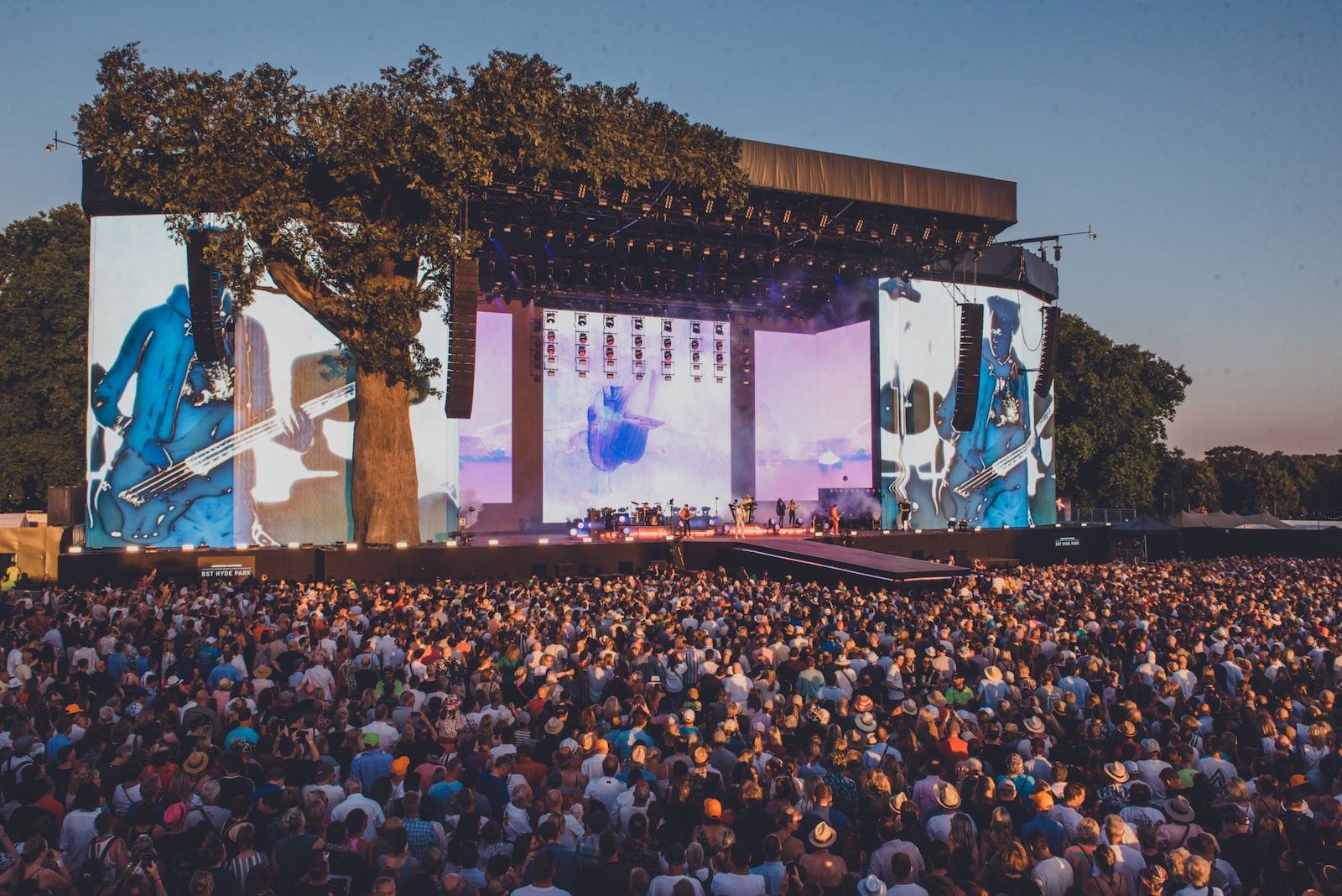 Występ zespołu Duran Duran podczas Hyde Park Festival w Londynie