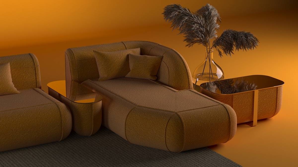 Sofa Raft. Proj. Svoya Studio. Fot. Donna Furniture