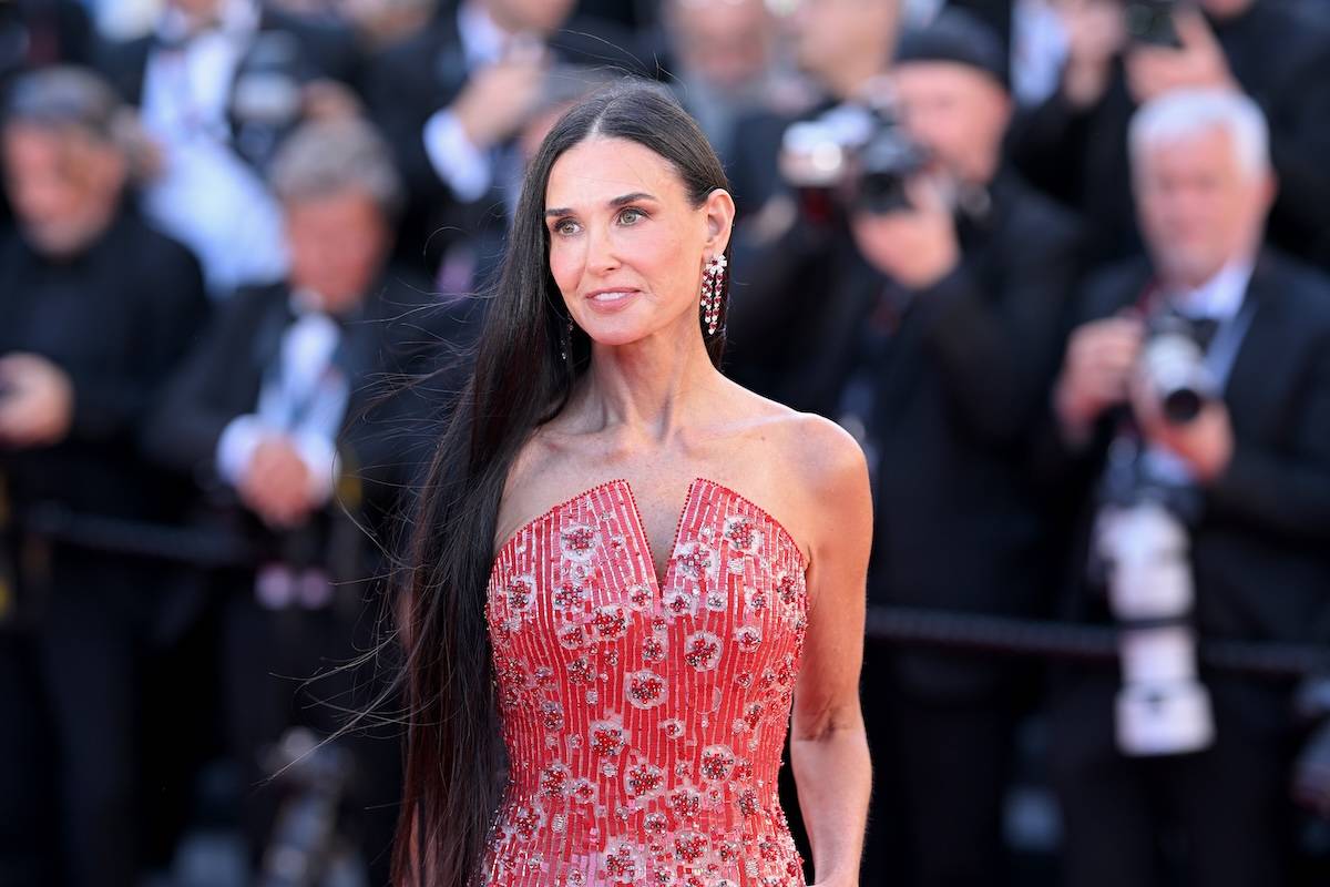 Demi Moore powróciła do Cannes w wielkim stylu. Ostatni raz była tu w 1997 roku