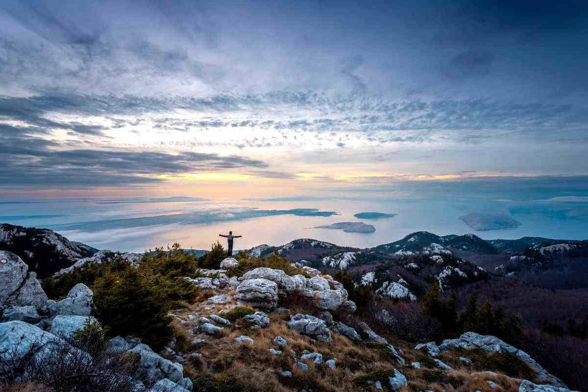 Park narodowy Północny Velebit w Chorwacji.