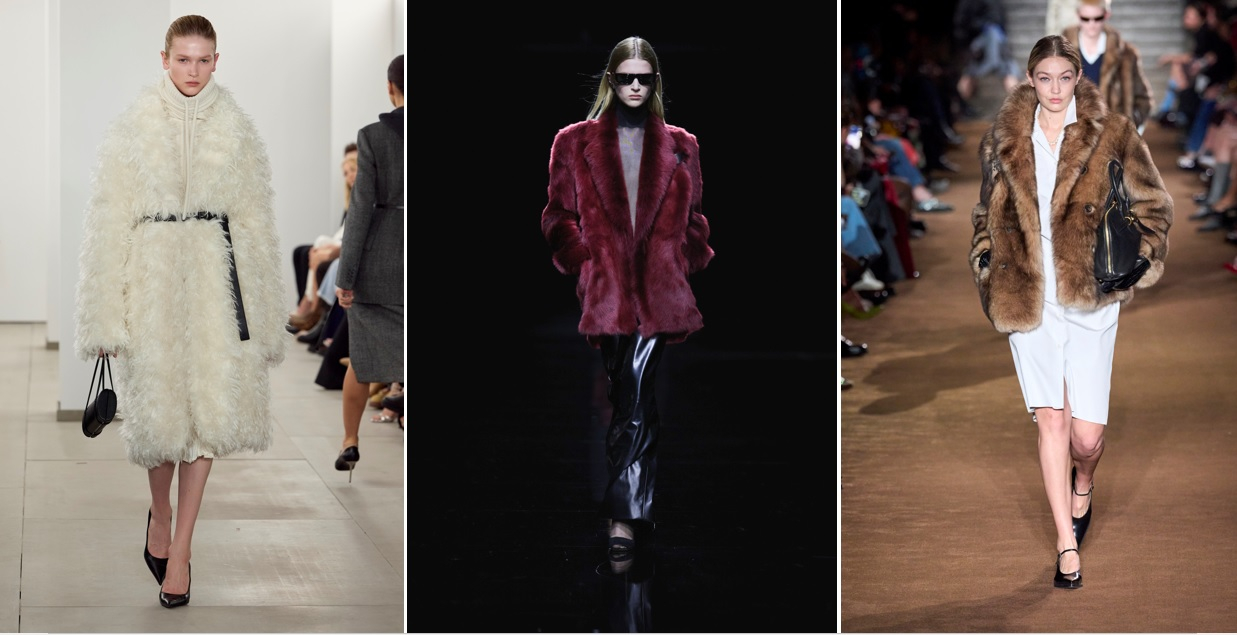 Michael Kors, Khaite, Miu Miu / Fot. Spotlight. Launchmetrics