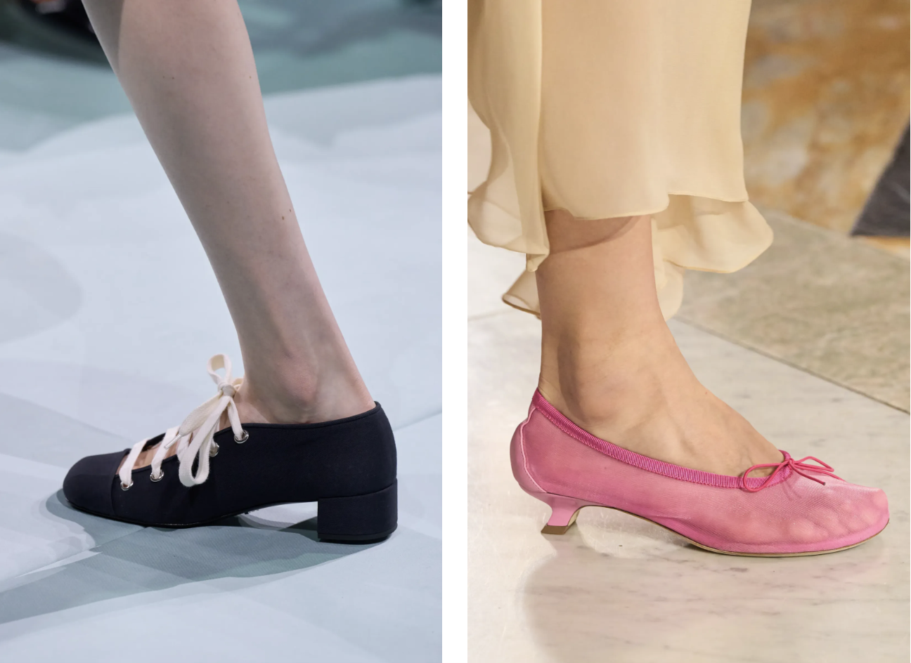 Prada, Simone Rocha wiosna-lato 2025 (Fot. Spotlight.Launchmetrics)