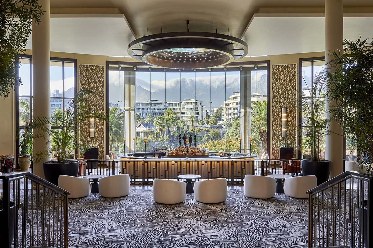 Przestrzeń hotelu One&Only Cape Town.