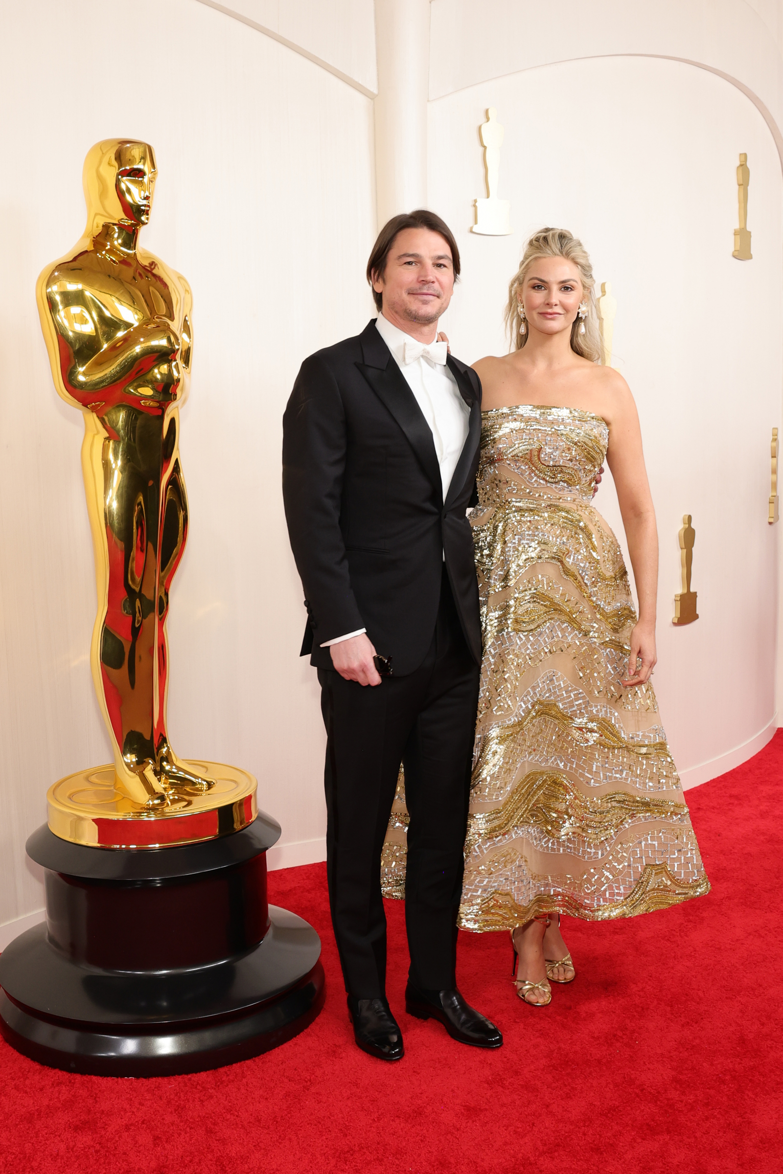 Josh Hartnett z żoną Tamsin Egerton na ceremonii rozdania Oscarów w 2024 roku (Fot. J. Vespa/WireImag/Getty Images)