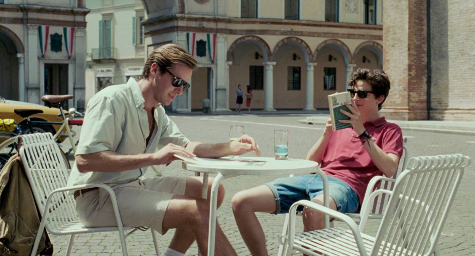 „Tamte dni, tamte noce” („Call Me By Your Name”), reż. Luca Guadagnino. Armie Hammer i Timothée Chalamet w wakacyjnym romansie