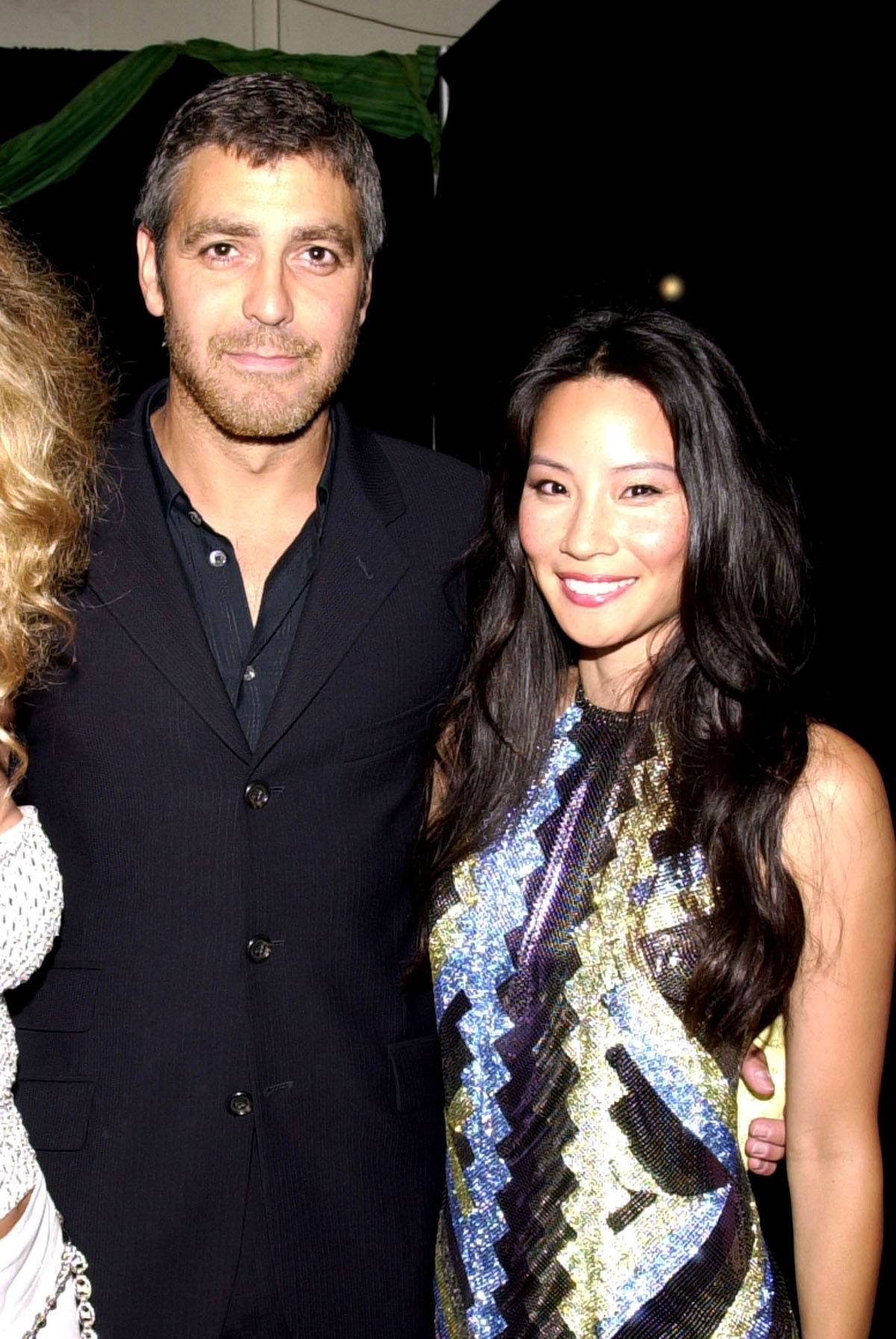 Lucy Liu i George Clooney (Fot. Getty Images)