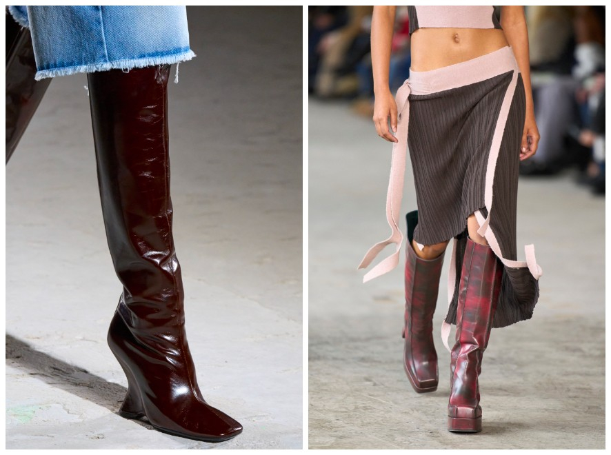 Dries Van Noten, Eckhaus Latta / (Fot. Spotlight. Launchmetrics )