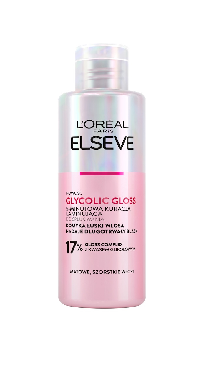 Elseve Glycolic Gloss 5-minutowa kuracja laminująca do spłukiwania od L'Oréal Paris 