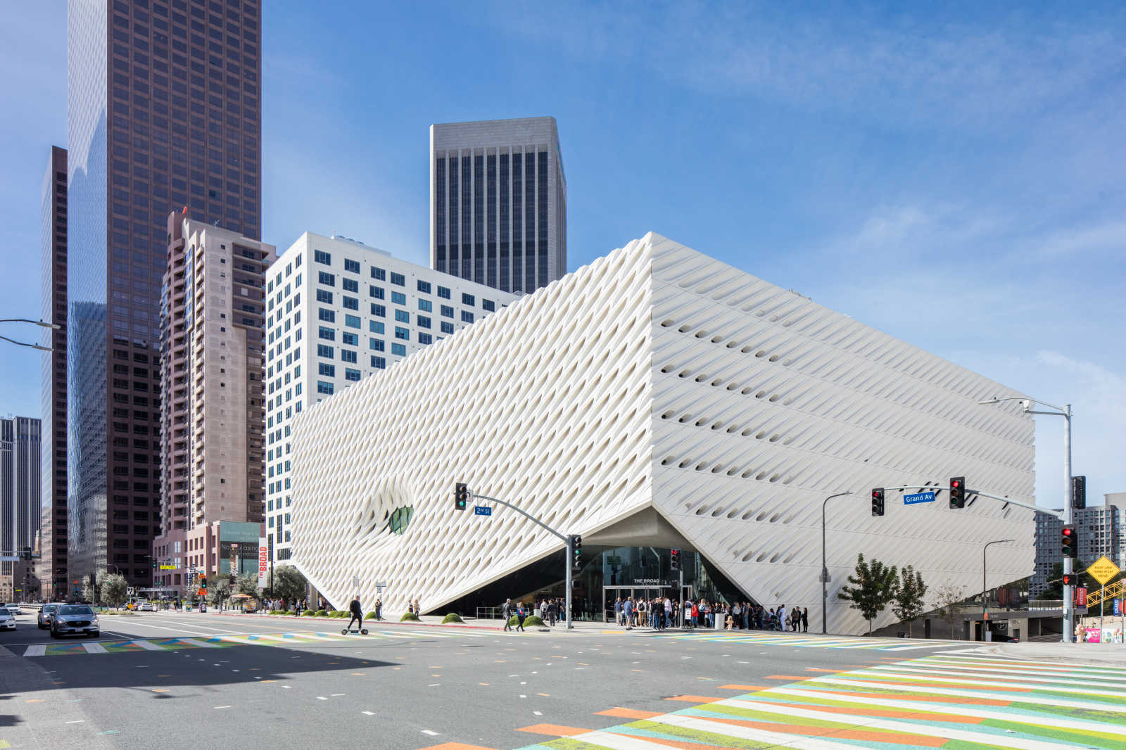 The Broad w Los Angeles (Fot. Mike Kelley, courtesy of The Broad)