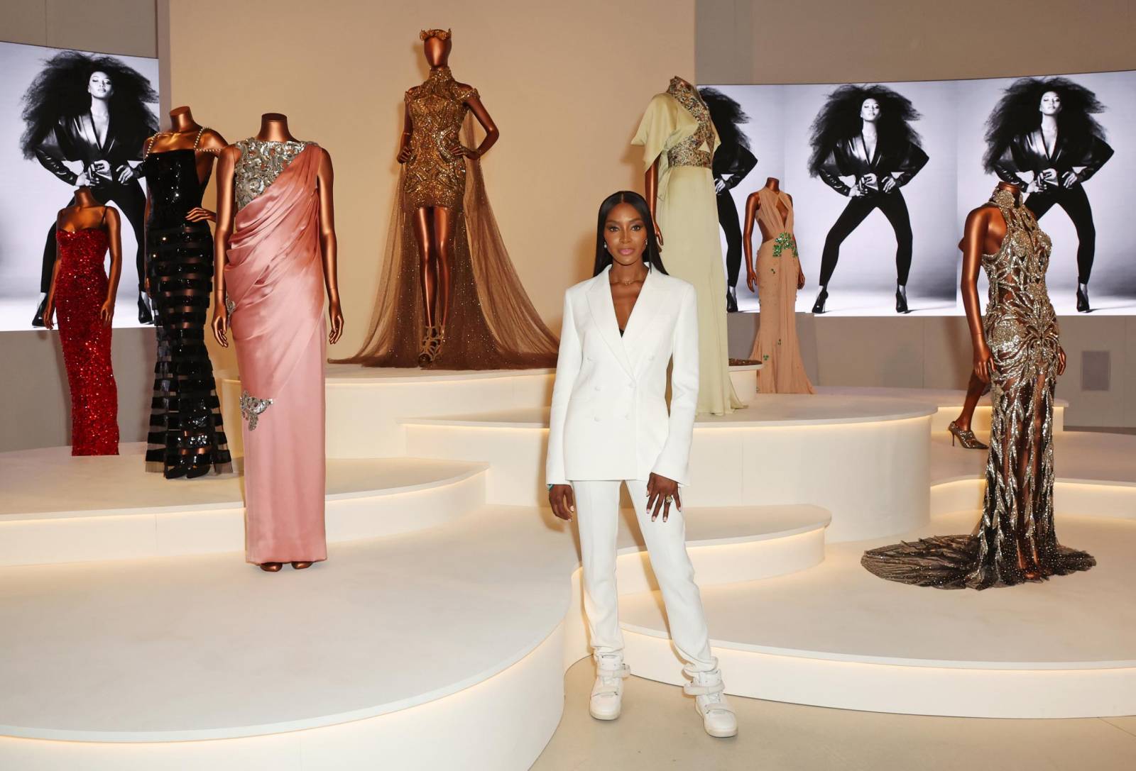 Wystawa „Naomi: In Fashion” w Victoria & Albert Museum (Supported by BOSS © Victoria and and Albert Museum, London)