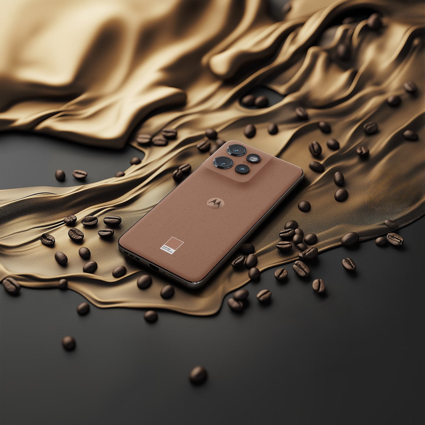 Motorola Edge 50 Neo w kolorze Mocha Mousse