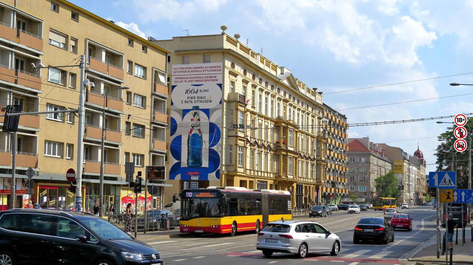 Do końca września ulice Warszawy i Wrocławia będą ozdabiać murale powstałe w ramach wakacyjnej kampanii 1664 Blanc.