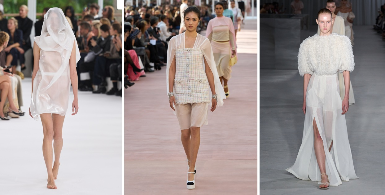 Issey Miyake, Chanel, Philosphy di Lorenzo Serafini / Fot. Spotlight. Launchmetrics