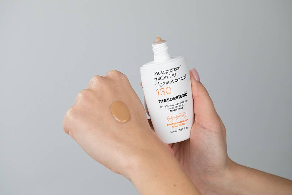 Mesoestetic Mesoprotech Melan 130 SPF 50+ na topestetic.pl (Fot. Materiały prasowe)