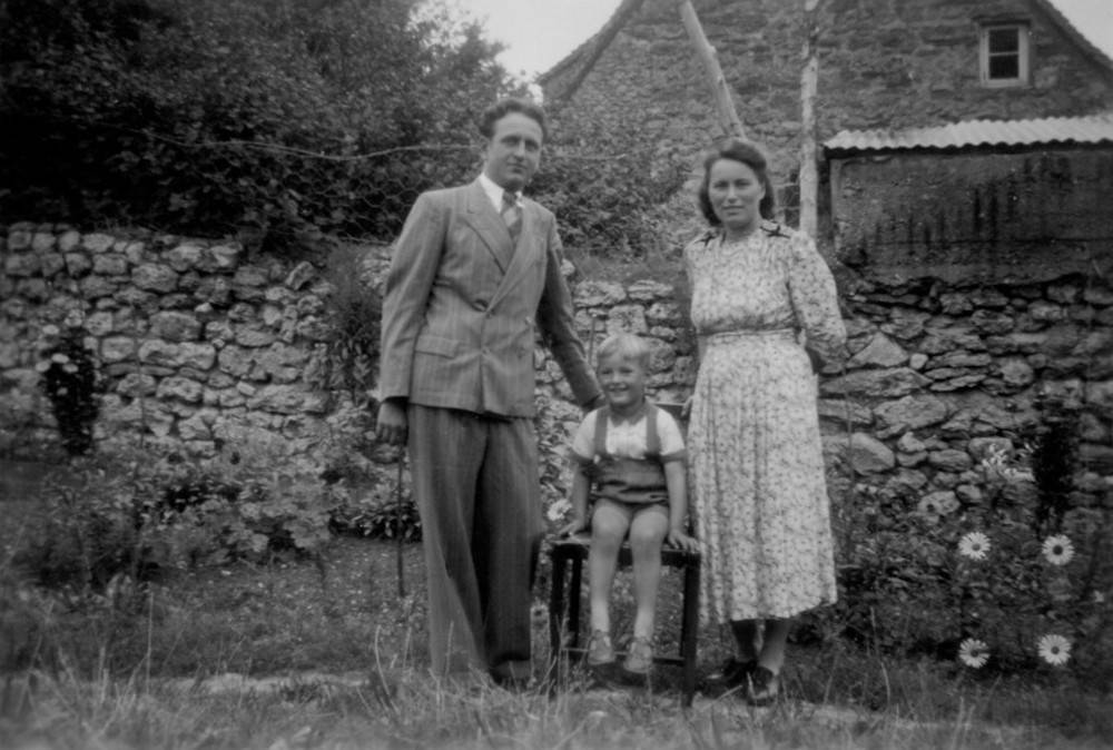 Dziadzio, babcia i wujek Taras/Fot. archiwum prywatne Sophii Panych