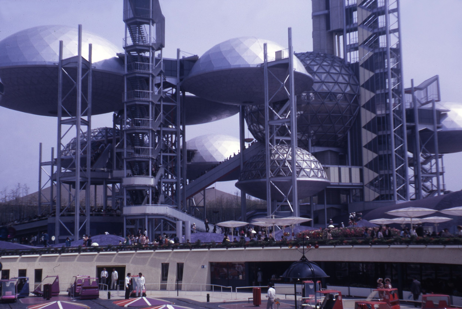 Sachio Otani, pawilon Sumitomo, Expo ’70, Osaka, 1970 (Fot. Estate of Robin Boyd, courtesy of the Robin Boyd Foundation)