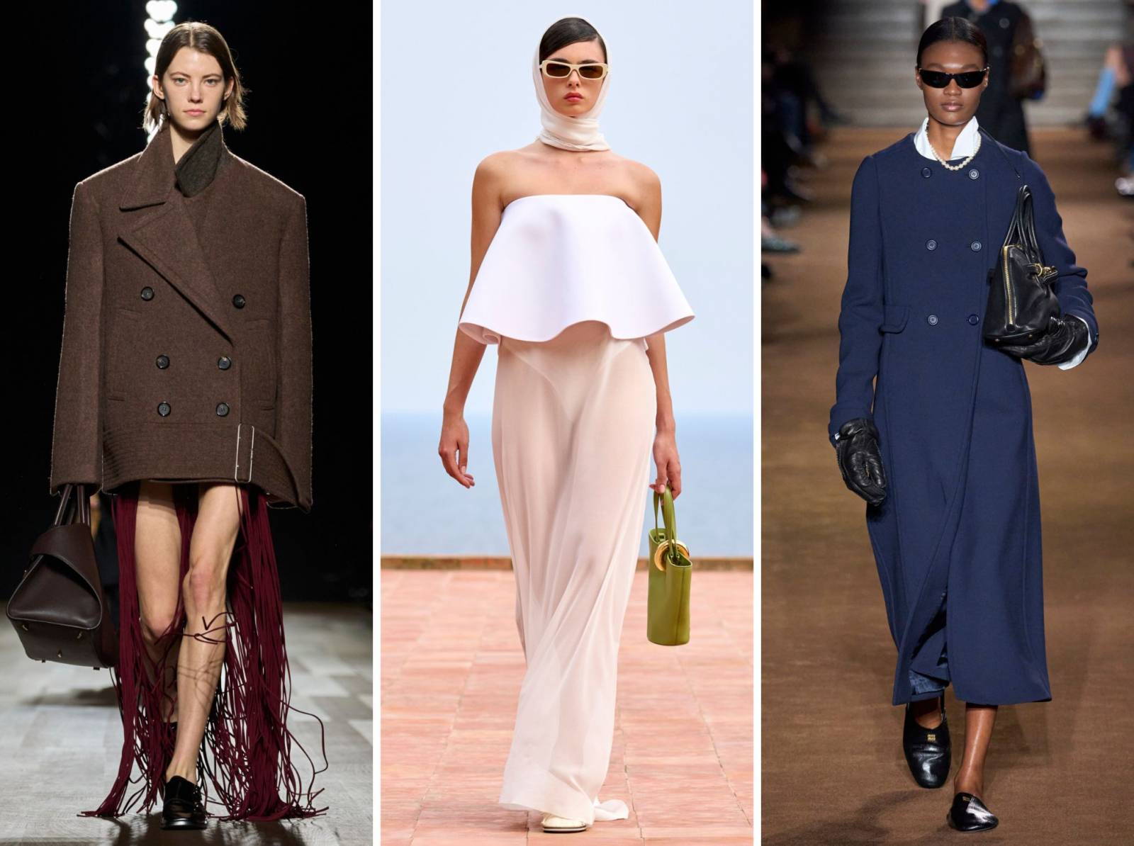 Ferragamo, Jacquemus, Miu Miu (Fot. Spotlight. Launchmetrics)